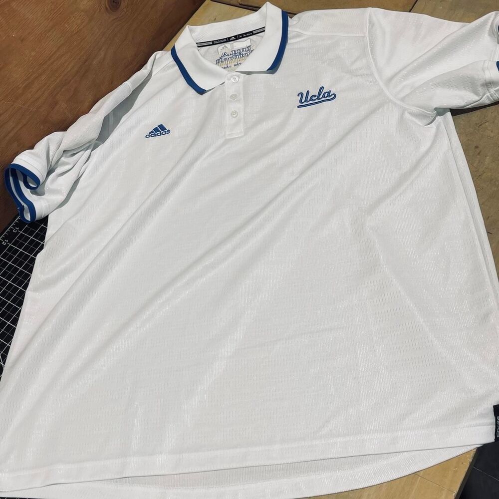 Adidas Men's White Polo-shirts